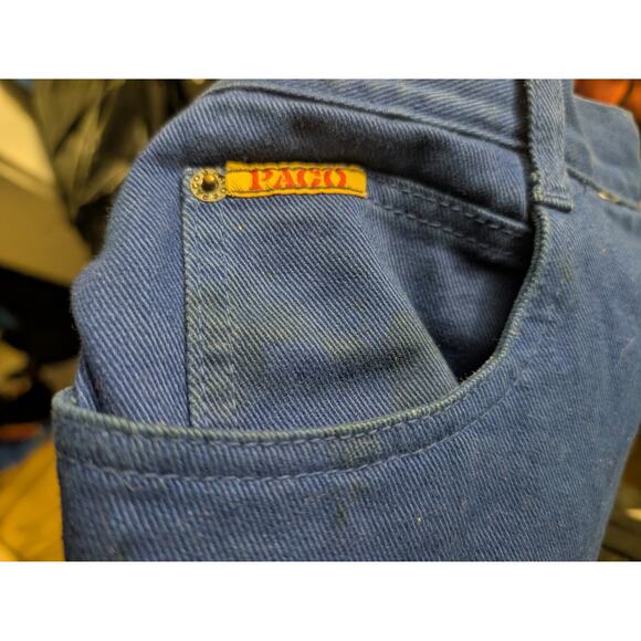 Paco Blue Mens Y2K Shorts Size 34 - Picture 6 of 6